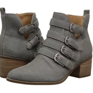 Lucky Brand Loreniah Steel Grey Ankle Boot NWT